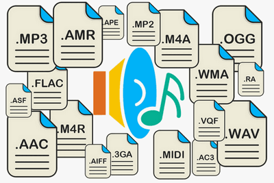 The difference between video and audio  codecs and formats