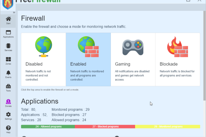 How to easily control what apps, games and services can connect to the internet on Windows