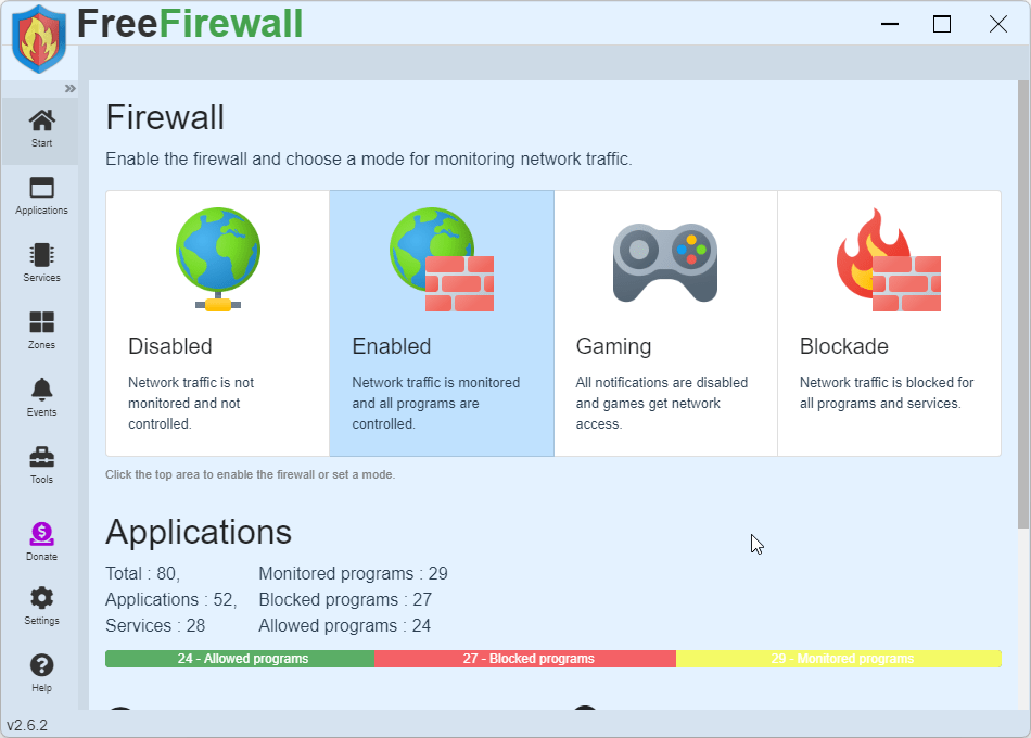Evorim Free Firewall