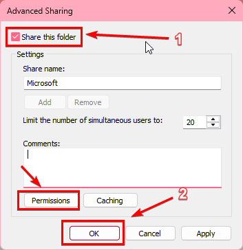 Advanced Sharing 3